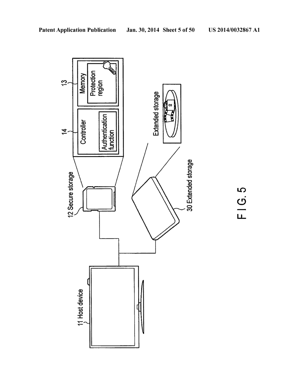 STORAGE SYSTEM IN WHICH INFORMATION IS PREVENTED - diagram, schematic, and image 06