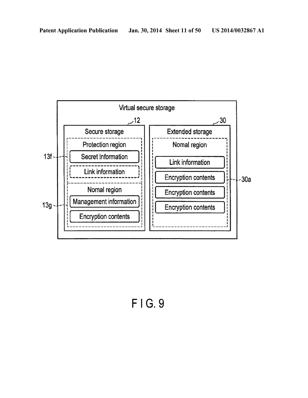 STORAGE SYSTEM IN WHICH INFORMATION IS PREVENTED - diagram, schematic, and image 12