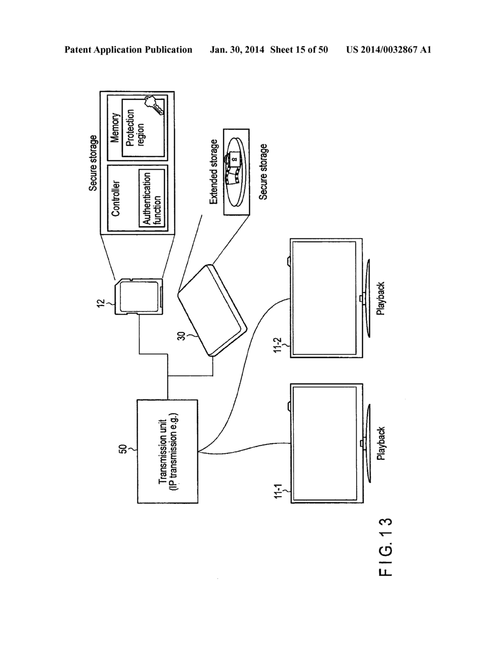 STORAGE SYSTEM IN WHICH INFORMATION IS PREVENTED - diagram, schematic, and image 16