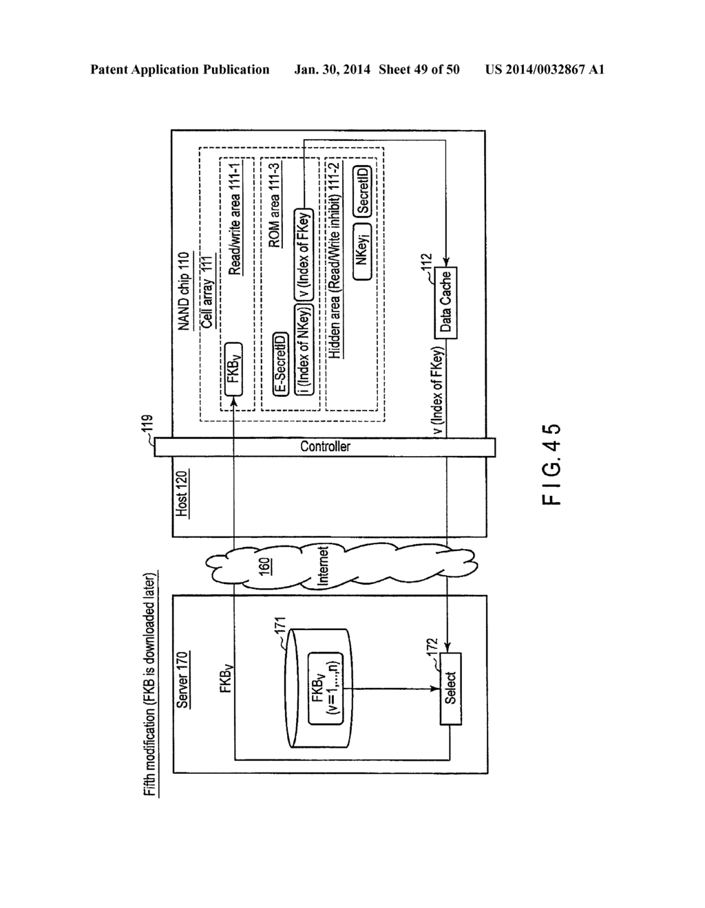 STORAGE SYSTEM IN WHICH INFORMATION IS PREVENTED - diagram, schematic, and image 50