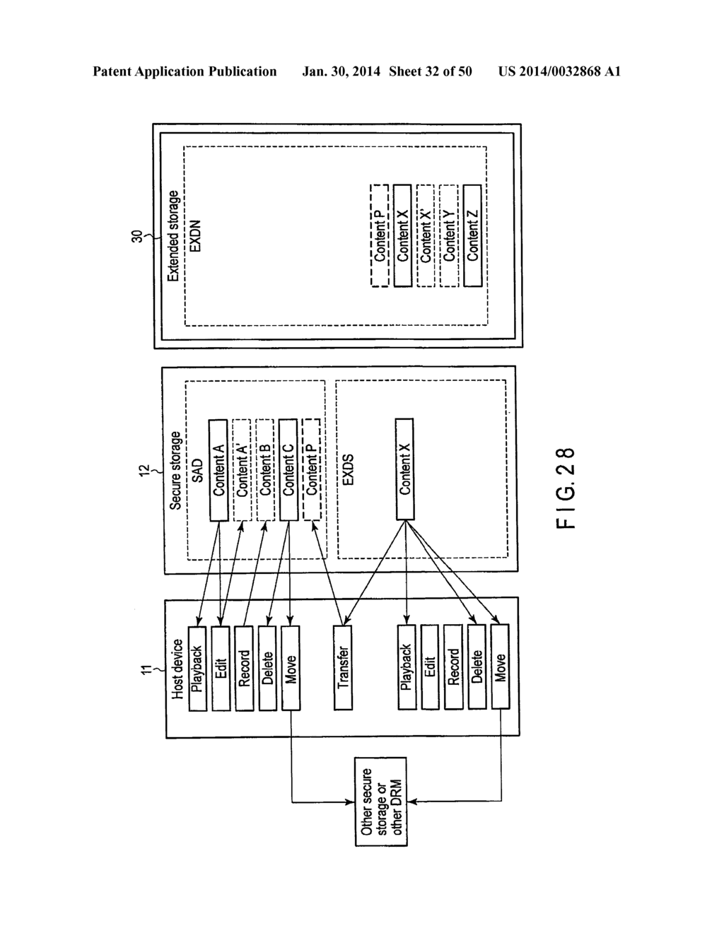 STORAGE SYSTEM IN WHICH INFORMATION IS PREVENTED - diagram, schematic, and image 33