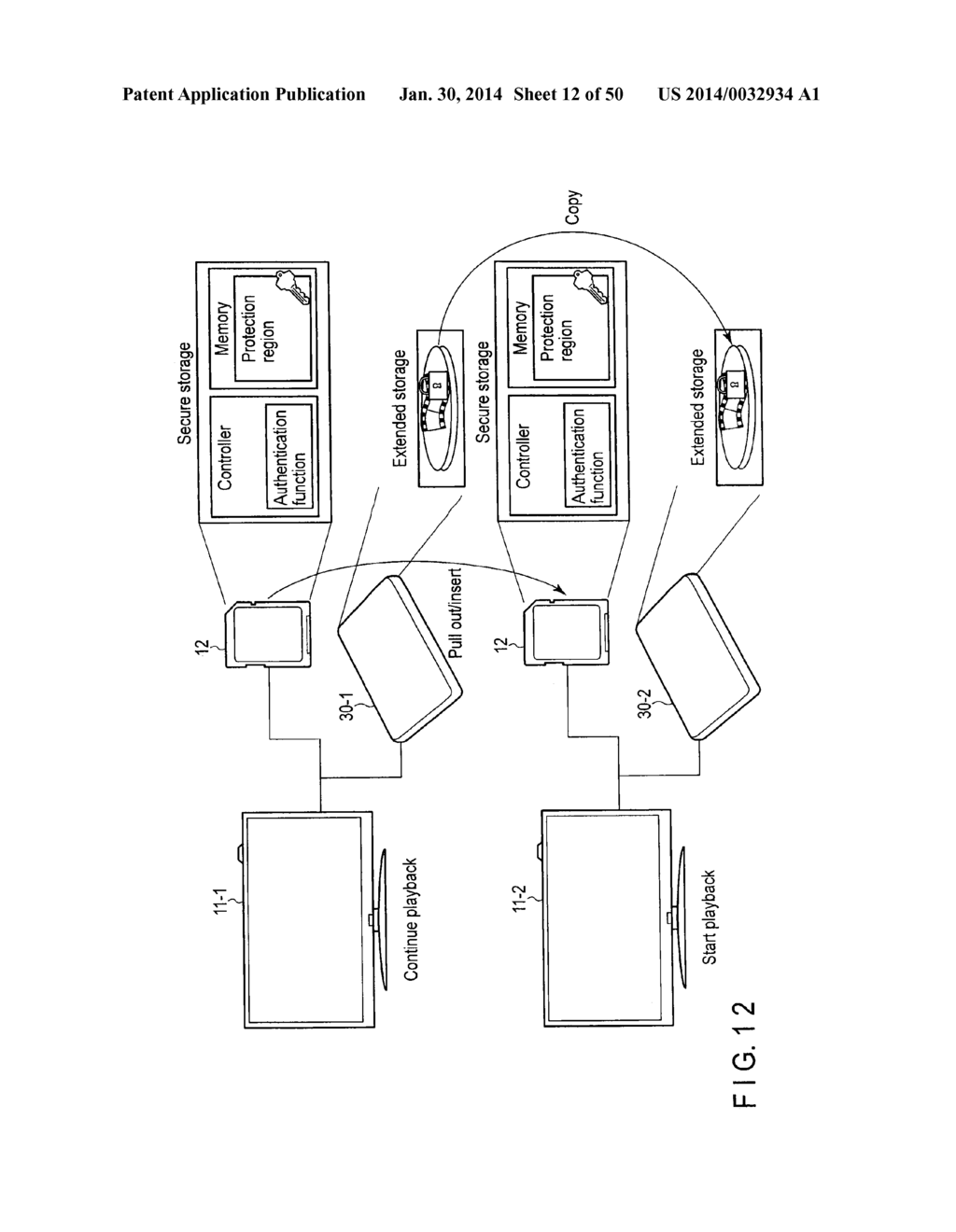 STORAGE SYSTEM IN WHICH FICTITIOUS INFORMATION IS PREVENTED - diagram, schematic, and image 13