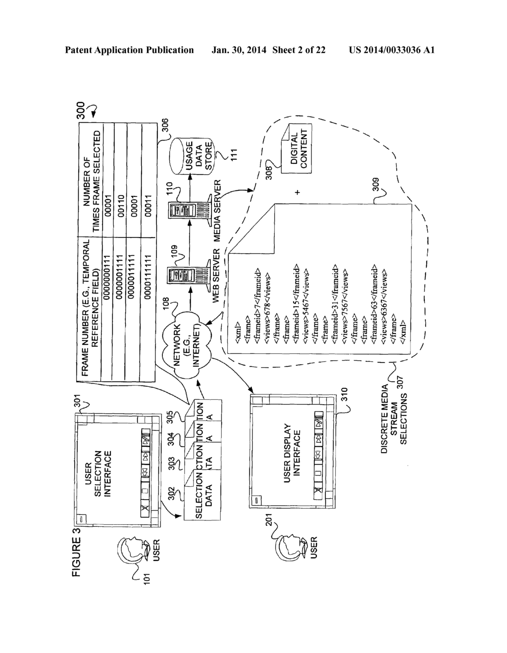 Video highlights for streaming media - diagram, schematic, and image 03