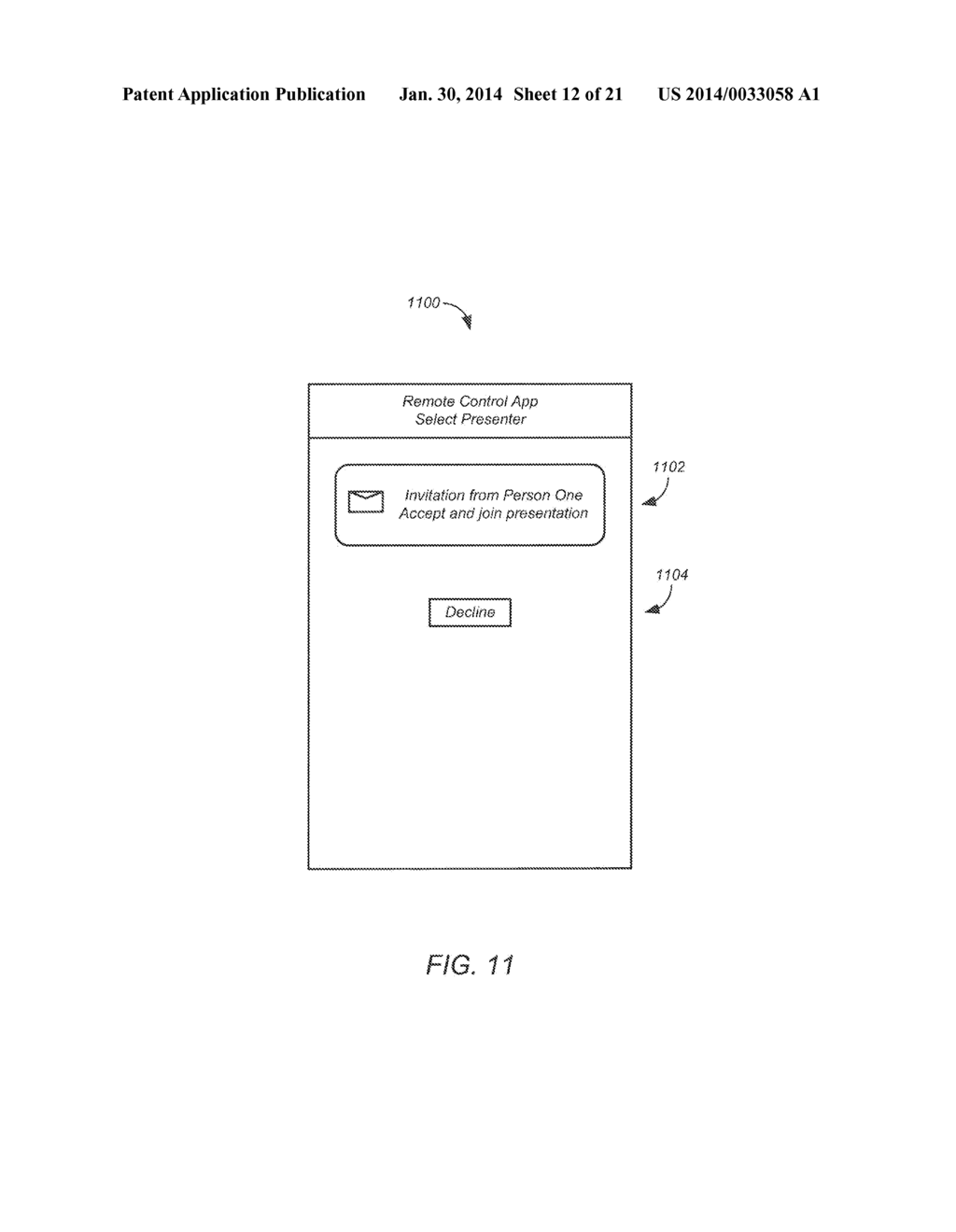 USE OF MULTIPLE MOBILE DEVICES TO CONTROL AN APPLICATION - diagram, schematic, and image 13