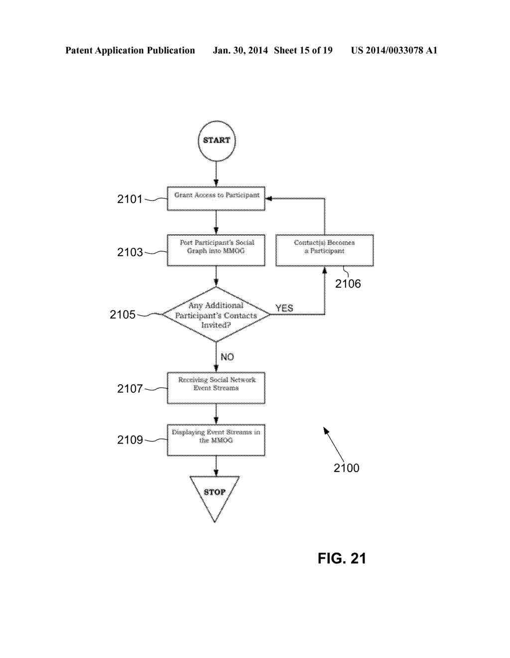 INSTANTIATING MEDIA INTO A VIRTUAL SOCIAL VENUE TO SHARE WITH FRIENDS - diagram, schematic, and image 16