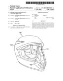 Helmet Having Magnetically Coupled Cheek Pads diagram and image