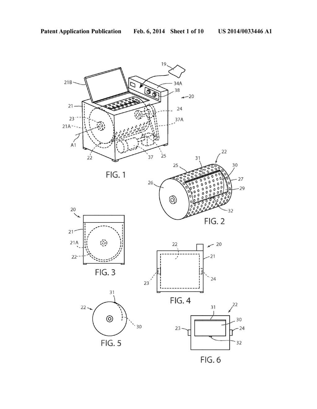 WASHER-DRYER APPARATUS FOR DAIRY TOWELS AND METHOD - diagram, schematic, and image 02