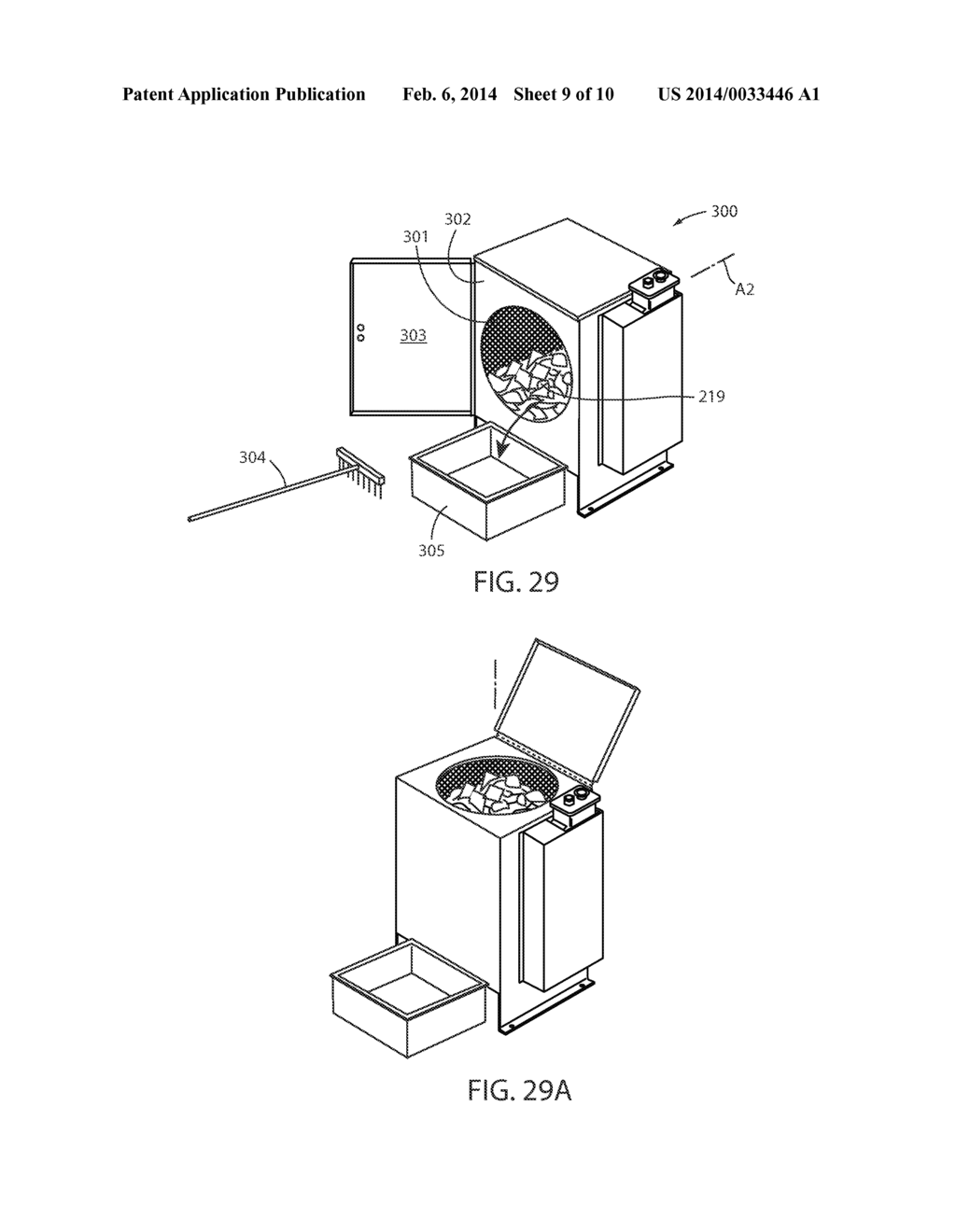 WASHER-DRYER APPARATUS FOR DAIRY TOWELS AND METHOD - diagram, schematic, and image 10