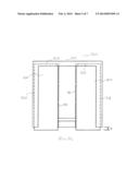 Truck bed liner with integrated storage system diagram and image