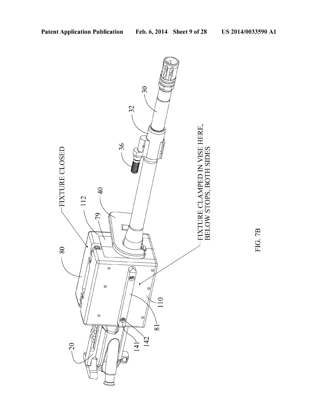 BARREL NUT ASSEMBLY AND METHOD TO ATTACH A BARREL TO A FIREARM USING SUCH     ASSEMBLY - diagram, schematic, and image 10