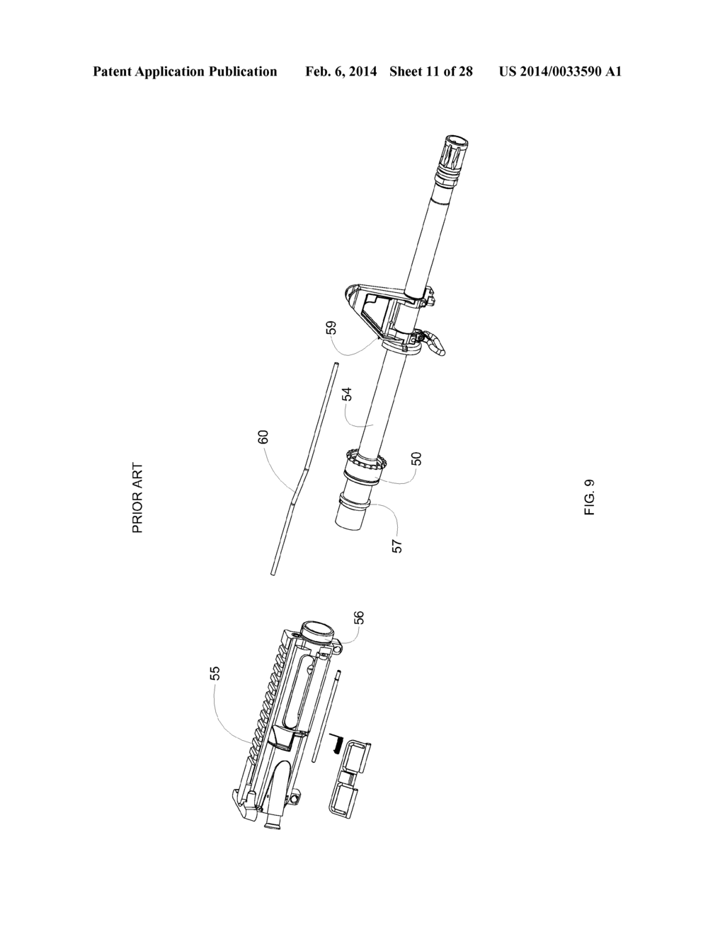 BARREL NUT ASSEMBLY AND METHOD TO ATTACH A BARREL TO A FIREARM USING SUCH     ASSEMBLY - diagram, schematic, and image 12