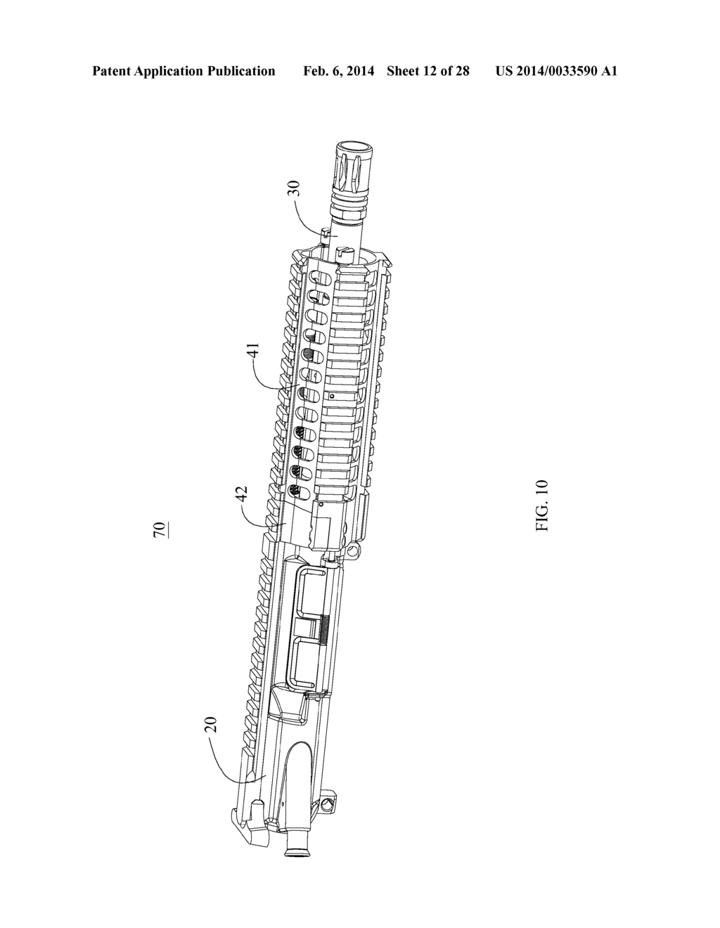 BARREL NUT ASSEMBLY AND METHOD TO ATTACH A BARREL TO A FIREARM USING SUCH     ASSEMBLY - diagram, schematic, and image 13