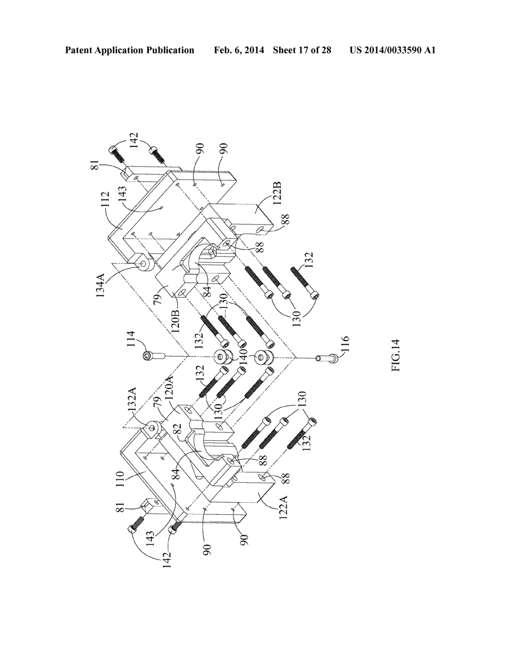 BARREL NUT ASSEMBLY AND METHOD TO ATTACH A BARREL TO A FIREARM USING SUCH     ASSEMBLY - diagram, schematic, and image 18