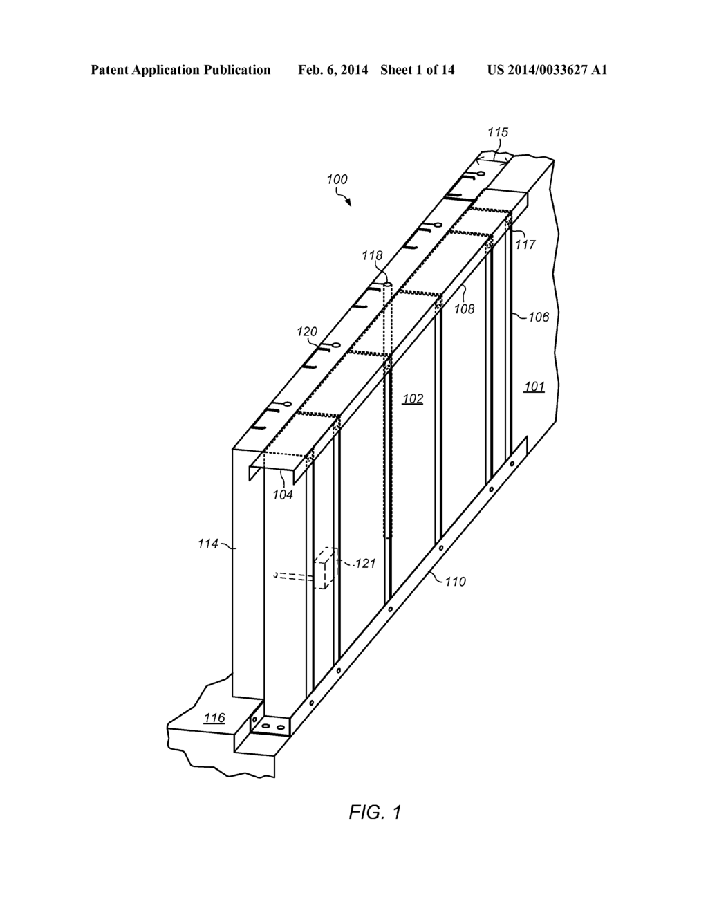 MODULAR BUILDING PANEL WITH FRAME - diagram, schematic, and image 02