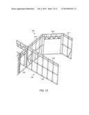 MODULAR BUILDING PANEL WITH FRAME diagram and image