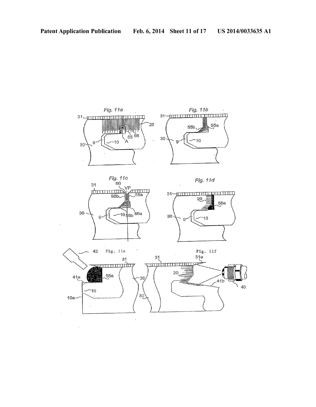 FLOOR PANEL WITH SEALING MEANS - diagram, schematic, and image 12