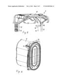 Filtering device, in particular air filter diagram and image