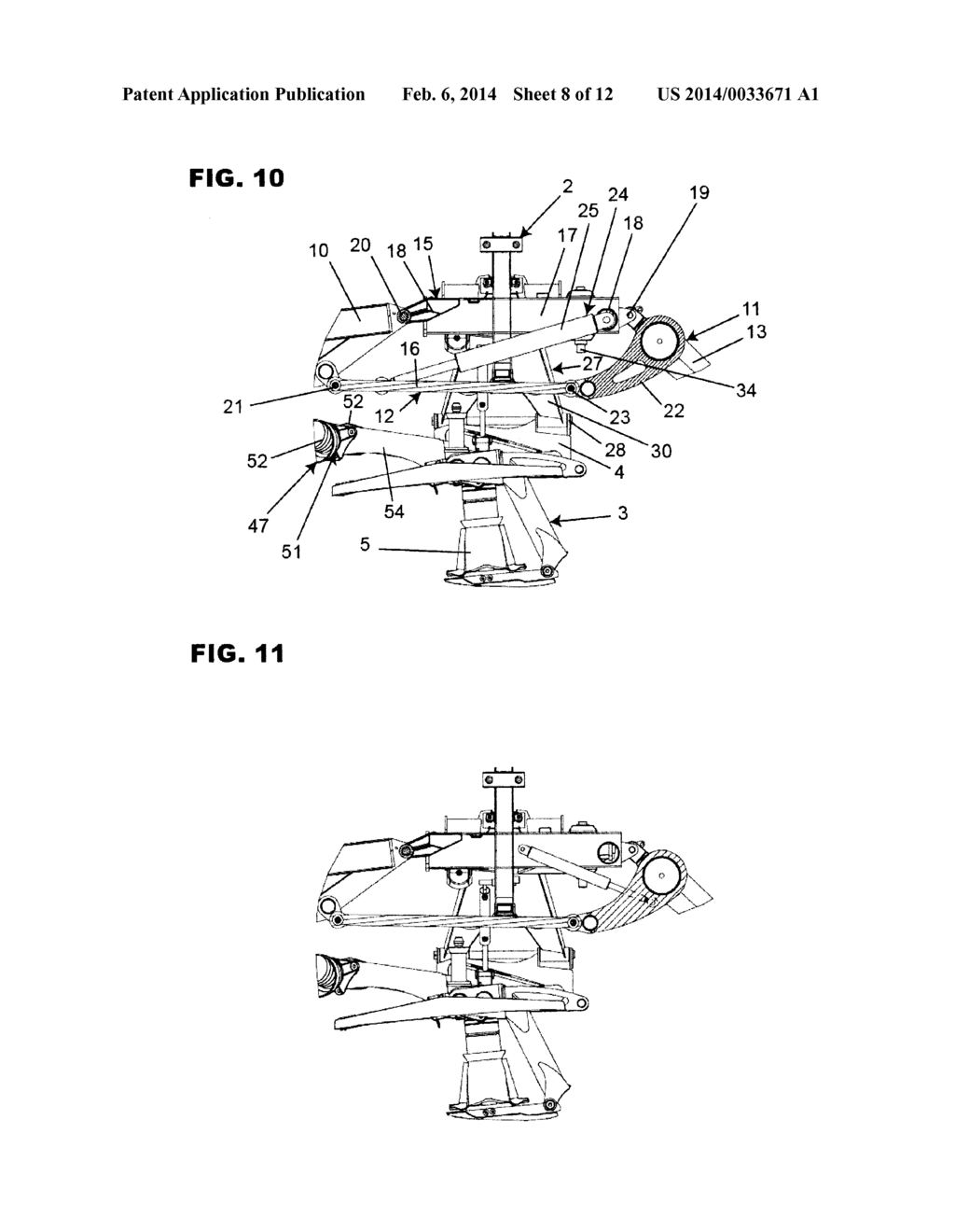 AGRICULTURAL MACHINE WITH AN IMPROVED FOLDING DEVICE - diagram, schematic, and image 09