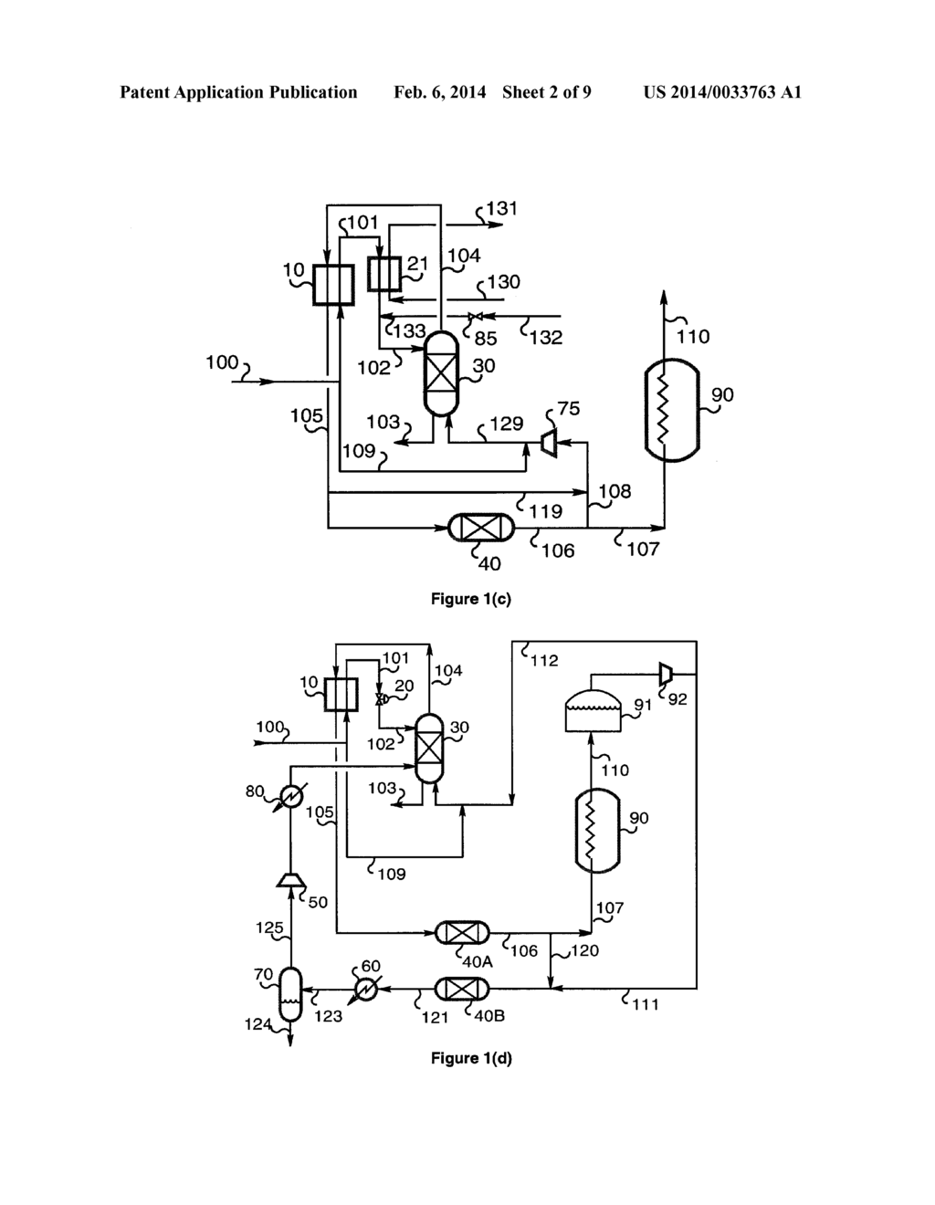 Heavy Hydrocarbon Removal From A Natural Gas Stream - diagram, schematic, and image 03