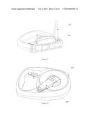 ANIMAL COLLAR AND RETRACTING DOG LEAD diagram and image