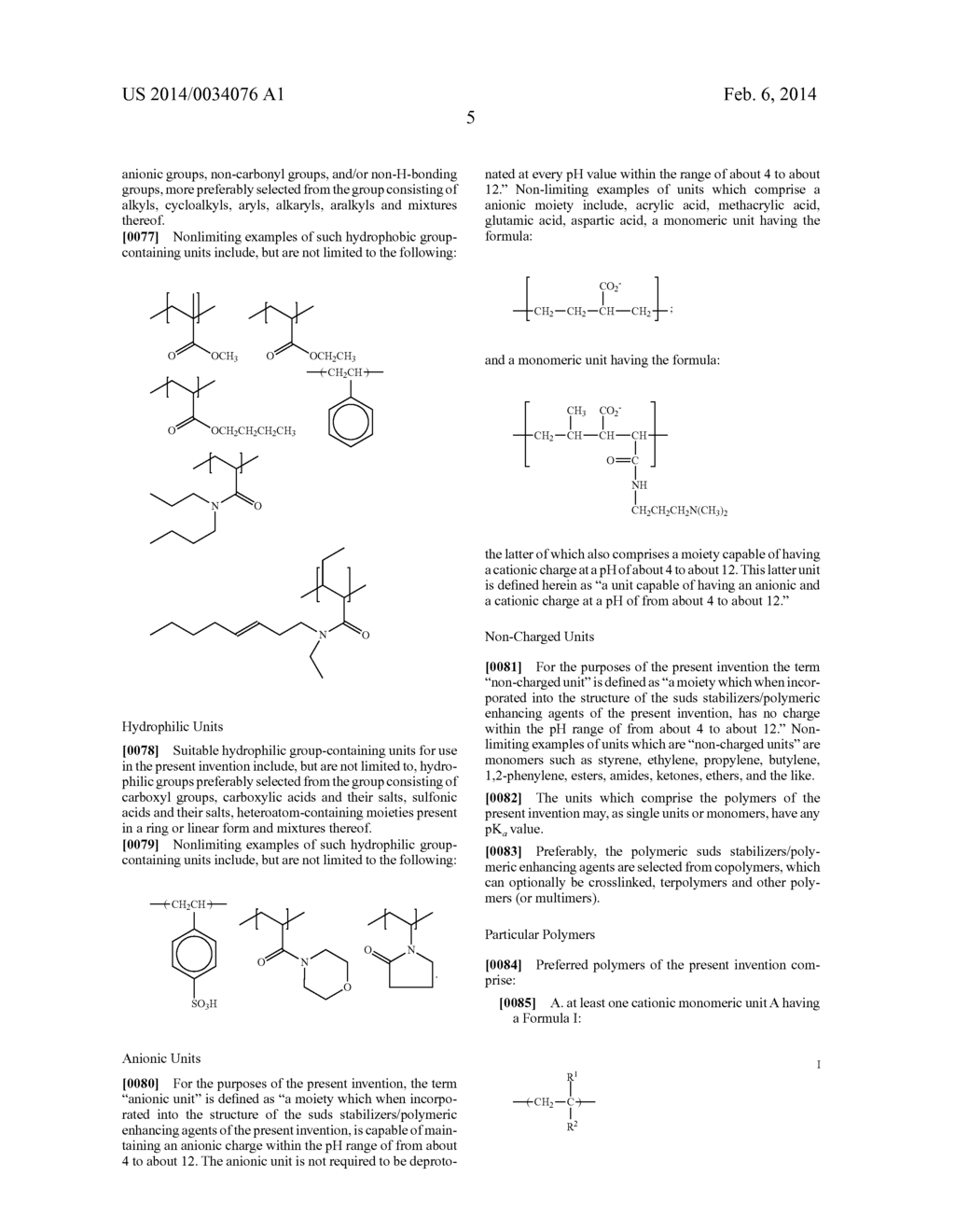 POLYMERS, COMPOSITIONS AND METHODS OF USE FOR FOAMS, LAUNDRY DETERGENTS,     SHOWER RINSES AND COAGULANTS - diagram, schematic, and image 06