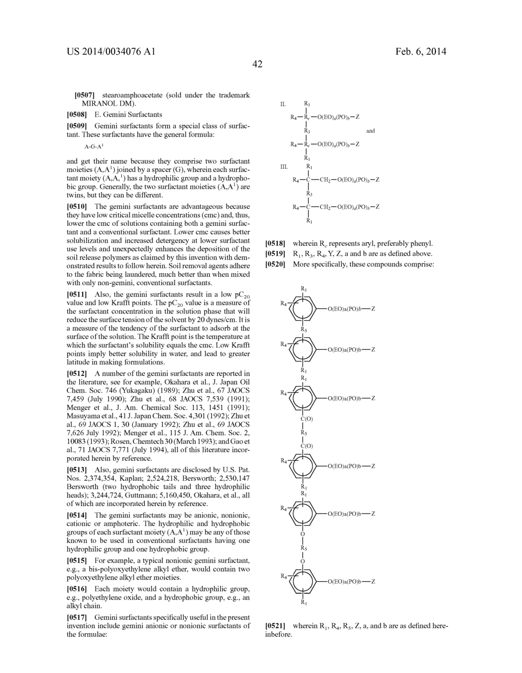 POLYMERS, COMPOSITIONS AND METHODS OF USE FOR FOAMS, LAUNDRY DETERGENTS,     SHOWER RINSES AND COAGULANTS - diagram, schematic, and image 43