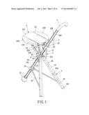 WALKING STICK CHAIR diagram and image