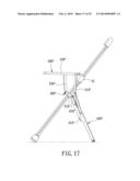 WALKING STICK CHAIR diagram and image