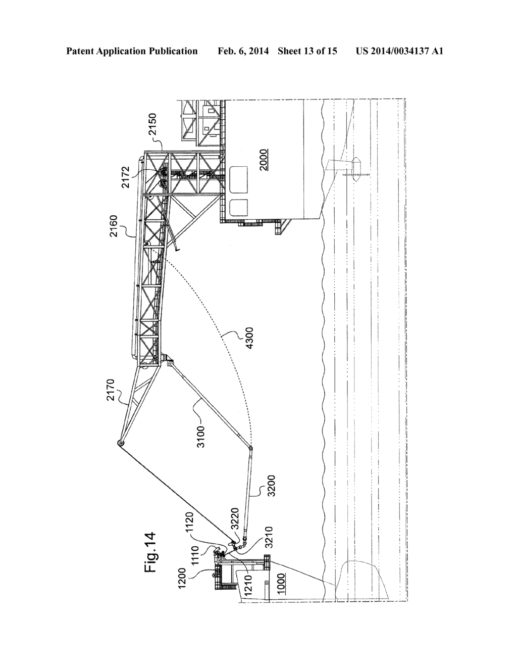 Offshore Fluid Transfer System and Method - diagram, schematic, and image 14