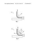 METHODS AND SYSTEM FOR PRODUCING ON-DEMAND REDUCTION IN COUPLING STRENGTH     OF PRESSURE-SENSITIVE ADHESIVES diagram and image