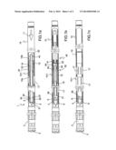 METHOD AND ARRANGEMENT TO ESTABLISH DURING DOWN-THE-HOLE DRILLING     COMMUNICATION BETWEEN THE CAVITY OF THE DRILL STRING AND THE SURROUNDING     MATERIAL diagram and image