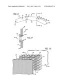 SPLICING OF CURVED ACOUSTIC HONEYCOMB diagram and image