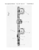 MACHINE FOR PAINTING AND LINE FOR FINISHING SMALL THREE-DIMENSIONAL     OBJECTS AND RELATED METHODS diagram and image