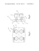 MACHINE FOR PAINTING AND LINE FOR FINISHING SMALL THREE-DIMENSIONAL     OBJECTS AND RELATED METHODS diagram and image