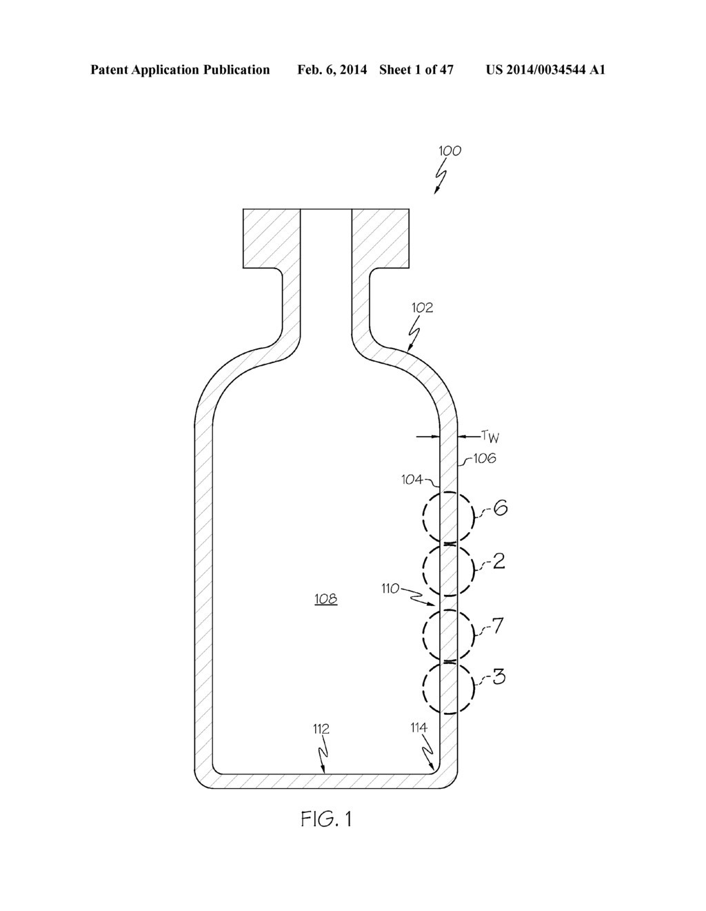 STRENGTHENED BOROSILICATE GLASS CONTAINERS WITH IMPROVED DAMAGE TOLERANCE - diagram, schematic, and image 02