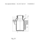 HOLDING STRUCTURE FOR SIMULTANEOUSLY HOLDING A PLURALITY OF CONTAINERS FOR     MEDICAL, PHARMACEUTICAL OR COSMETIC APPLICATIONS AND TRANSPORT OR     PACKAGING CONTAINER WITH HOLDING STRUCTURE diagram and image