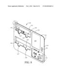 Portable Cabinet for First Aid Supplies diagram and image