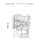 DISPENSER WITH VARIABLE-VOLUME STORAGE CHAMBER, ONE-WAY VALVE, AND     MANUALLY-DEPRESSIBLE ACTUATOR diagram and image