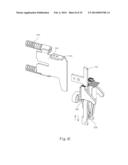 NAIL GUN CAPABLE OF PREVENTING ITS TRIGGER FROM BEING PULLED IN NAIL-EMPTY     CONDITION diagram and image