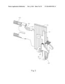 NAIL GUN CAPABLE OF PREVENTING ITS TRIGGER FROM BEING PULLED IN NAIL-EMPTY     CONDITION diagram and image