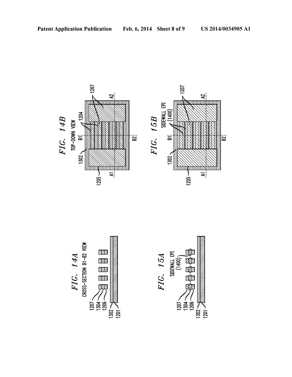 Epitaxially Thickened Doped or Undoped Core Nanowire FET Structure and     Method for Increasing Effective Device Width - diagram, schematic, and image 09