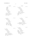 CONDENSED-CYCLIC COMPOUNDS AND ORGANIC LIGHT-EMITTING DIODES COMPRISING     THE SAME diagram and image