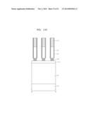 SEMICONDUCTOR DEVICES INCLUDING VERTICAL TRANSISTORS AND METHODS OF     FABRICATING THE SAME diagram and image
