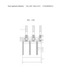 SEMICONDUCTOR DEVICES INCLUDING VERTICAL TRANSISTORS AND METHODS OF     FABRICATING THE SAME diagram and image