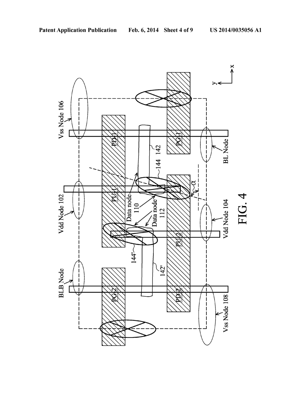 SRAM Cell Connection Structure - diagram, schematic, and image 05