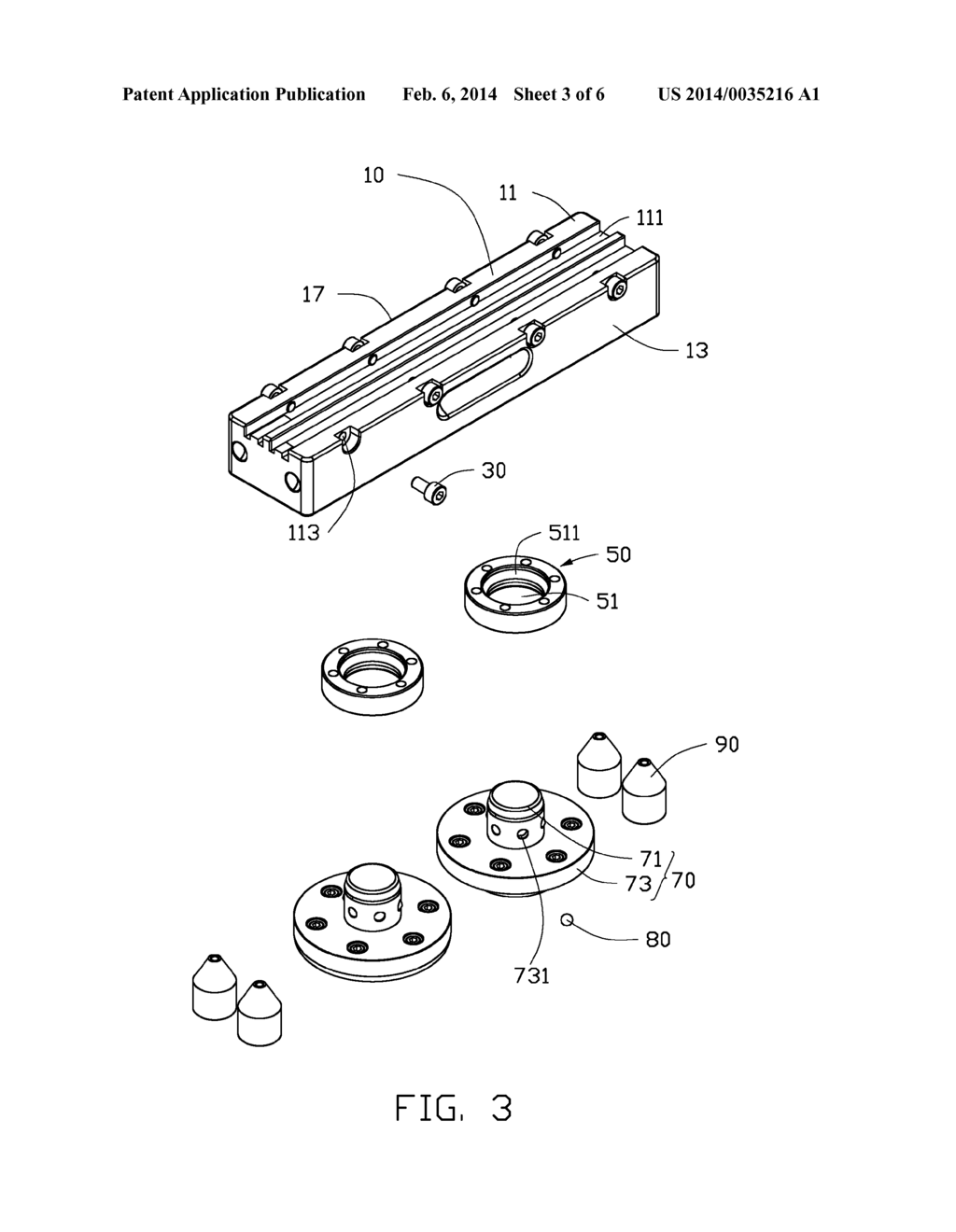 POSITIONING STRUCTURE AND MACHINING DEVICE USING THE SAME - diagram, schematic, and image 04