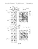 WORD SEARCH PUZZLE HAVING GRID OF CELLS CONTAINING MULTIPLE LETTERS diagram and image