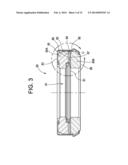 STEERING AXLE ASSEMBLY WITH SELF-LUBRICATED BEARINGS diagram and image