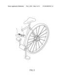 PARKING DEVICE FOR A BICYCLE diagram and image