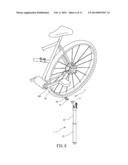 PARKING DEVICE FOR A BICYCLE diagram and image